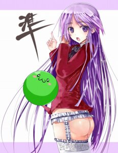 Rating: Questionable Score: 0 Tags: 1futa blush bottomless crossdressing femboy futanari garter_belt happiness happiness! intersex lingerie long_hair looking_at_viewer male male_only no_panties purple_eyes purple_hair rule34 shin'ya_(330696) solo thighhighs trans_woman transfem trap underwear very_long_hair watarase_jun User: bunchy7s