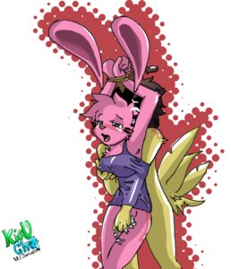 Rating: Explicit Score: 0 Tags: anthro anthro_on_anthro avian bdsm bird blush bodily_fluids bondage bottomless bound chicken clothed clothing coop_(yin_yang_yo) duo e621 female fingering from_behind_position galliform genital_fluids hands_above_head interspecies kisu_chu lagomorph leporid male male/female mammal phasianid rabbit rope sex simple_background vaginal_fluids white_background yin_(yin_yang_yo!) yin_yang_yo! User: bunchy7s
