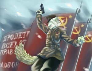Rating: Safe Score: 0 Tags: anthro banner blonde_hair canid canine clothing communism e621 flag gun hair hammer_and_sickle male mammal open_mouth outside politics ranged_weapon russian russian_text snow solo soviet_flag soviet_union star tail text translated uniform unknown_artist weapon User: bunchy7s Rating: Safe Score: 0 Tags: anthro banner blonde_hair canid canine clothing communism e621 flag gun hair hammer_and_sickle male mammal open_mouth outside politics ranged_weapon russian russian_text snow solo soviet_flag soviet_union star tail text translated uniform unknown_artist weapon User: bunchy7s