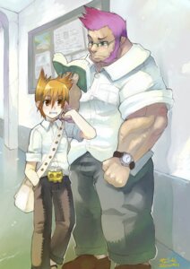 Rating: Explicit Score: 0 Tags: 2004 2boys bag bangs belt blonde_hair book glasses hamamoto_ryuusuke loafers male male_only messenger_bag multiple_boys multiple_males muscles muscular pink_hair rule34 school_uniform serafuku shoes shoulder_bag sideburns signature size_difference watch wristwatch User: bunchy7s