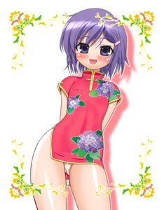 Rating: Explicit Score: 0 Tags: 1girls blue_hair censored chika_(hidamari_sketch) china_dress chinadress chinese_clothes female female_only flat_chest hidamari_sketch kousaka_jun no_panties rule34 upskirt white_background User: bunchy7s