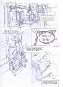 Rating: Safe Score: 0 Tags: anthro canid canine canis comic dialogue domestic_dog e621 english_text furious_(artist) gaping_mouth gesture groover male mammal meatier_shower monochrome open_mouth sketch text waving User: bunchy7s