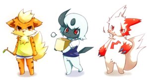 Rating: Safe Score: 0 Tags: absol ambiguous_gender anthro anthrofied bottomwear box branch brown_eyes canid canine chibi clothing container do_obmmm e621 female fur generation_1_pokemon generation_3_pokemon group growlithe kemono male mammal markings nintendo orange_body orange_fur pokemon pokemon_(species) pokemorph red_eyes red_markings shirt shorts standing tail topwear white_body white_fur zangoose User: bunchy7s