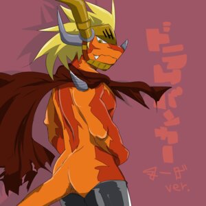 Rating: Questionable Score: 0 Tags: 1:1 absurd_res anthro armor blonde_hair bushiroad butt cape cloth clothing dragon drum_bunker_dragon e621 fangs future_card_buddyfight grin hair headgear helmet hi_res horn japanese_text leather legwear looking_aside looking_at_viewer looking_back male mostly_nude muscular muscular_anthro muscular_male mythological_creature mythological_scalie mythology nude pinup pose scalie scarf simple_background smile solo spikes tail teeth text thigh_highs 星野 User: bunchy7s