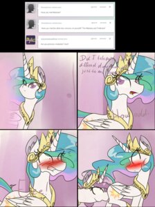 Rating: Questionable Score: 0 Tags: ajue blush cutie_mark duo e621 equid equine fan_character feathered_wings feathers female friendship_is_magic hasbro hi_res horn mammal my_little_pony mythological_creature mythological_equine mythology princess_celestia_(mlp) princess_molestia selfcest square_crossover tumblr winged_unicorn wings User: bunchy7s