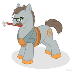 Rating: Safe Score: 0 Tags: alternate_species armor beard brown_hair crossover crowbar cutie_mark e621 equid equine eyewear facial_hair feral feralized friendship_is_magic glasses gordon_freeman gordon_freemane green_eyes hair half-life hasbro holding_crowbar horse male mammal mustache my_little_pony ponification pony science_fiction simple_background solo style_emulation tail tools valve valve_corporation vial_(artist) white_background User: bunchy7s