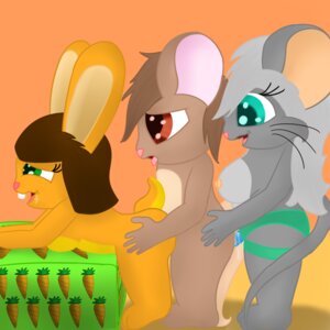 Rating: Explicit Score: 0 Tags: 1:1 anal anal_penetration anthro bent_over breasts chibi crossgender dildo e621 female female_penetrating female_penetrating_male from_behind_position group group_sex kintara_the_mouse kintarothemouse lagomorph leporid linda_the_rabbit male male/female male_penetrated male_penetrating mammal mouse murid murine nate nbbowler nipples nude object_in_ass pegging penetration rabbit rodent sex sex_toy sex_toy_in_ass sex_toy_insertion side_view standing strapon threesome toying_partner train_position trio User: bunchy7s