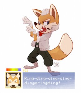 Rating: Safe Score: 0 Tags: 2013 anthro blue_eyes boots bottomwear canid canine clothing dancing e621 footwear fox fox_mccloud gloves handwear jacket male mammal meme nintendo pants parody rollingrabbit shoes solo star_fox text topwear what_does_the_fox_say ylvis User: bunchy7s Rating: Safe Score: 0 Tags: 2013 anthro blue_eyes boots bottomwear canid canine clothing dancing e621 footwear fox fox_mccloud gloves handwear jacket male mammal meme nintendo pants parody rollingrabbit shoes solo star_fox text topwear what_does_the_fox_say ylvis User: bunchy7s