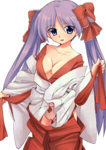 Rating: Questionable Score: 0 Tags: blue_eyes cameltoe cleavage female hakama japanese_clothes kagami_hiiragi katochin_(pixiv) long_hair lucky_star miko panties purple_eyes purple_hair pussy rule34 tied_hair tsurime twintails underwear undressing User: bunchy7s