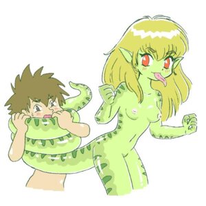 Rating: Questionable Score: 0 Tags: 1:1 age_difference animal_humanoid anthro breasts brown_hair duo e621 female hair human human_on_humanoid humanoid interspecies looking_back male male/female male_human mammal nipples nude nude_female nude_male older_female prehensile_tail pukao reptile reptile_humanoid scalie scalie_humanoid scared smile tail tail_coil young younger_male User: bunchy7s