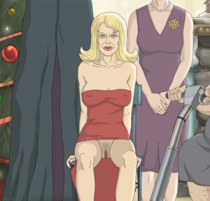 Rating: Explicit Score: 0 Tags: 2girls anja_wartooth blonde_hair blue_eyes breasts christmas_tree female head_out_of_frame human human_only long_hair metalocalypse mole molly nmedium_breasts no_bra no_panties pussy red_dress rule34 sitting standing stella_murderface strapless_dress surfetta_skwigelf uncensored User: bunchy7s