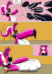 Rating: Explicit Score: 0 Tags: 2013 anthro balls big_balls big_penis blush clothing cock_vore comic dialogue e621 english_text erection genitals gynomorph hair hi_res huge_balls huge_penis hyper hyper_balls hyper_genitalia hyper_penis inside_balls intersex lady_drasami maleabel penetration penile penis solo text trash urethral urethral_penetration vacuum_penis vein vore User: bunchy7s
