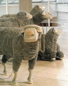 Rating: Safe Score: 0 Tags: ambiguous_gender animate_inanimate bovid cable caprine cord domestic_sheep e621 electronics feral for_a_head formal_art grandfathered_content group inside jean-luc_cornec landline_phone mammal object_head phone real rotary_phone sculpture sculpture_(artwork) sheep statue traditional_media_(artwork) what wire User: bunchy7s