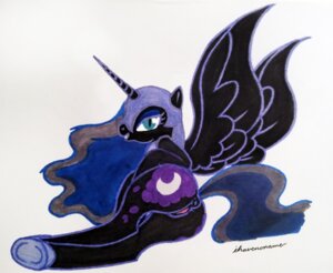 Rating: Explicit Score: 0 Tags: 2013 anus armor black_body black_feathers black_fur blue_hair butt cutie_mark e621 equid equine feathered_wings feathers female feral friendship_is_magic fur genitals green_eyes hair hasbro headgear helmet horn ihavnoname looking_at_viewer looking_back lying mammal multicolored_hair my_little_pony mythological_creature mythological_equine mythology nightmare_moon_(mlp) on_side simple_background solo traditional_media_(artwork) two_tone_hair vulva white_background winged_unicorn wings User: bunchy7s