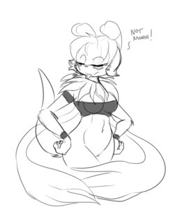 Rating: Safe Score: 0 Tags: bottomless clothed clothing conditional_dnp digital_drawing_(artwork) digital_media_(artwork) dorukolorukalai e621 ebonychimera eyes_closed female hi_res mara_(gunmouth) monochrome pubes solo tail tongue User: bunchy7s