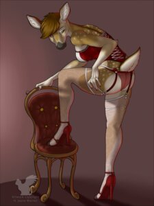 Rating: Questionable Score: 0 Tags: anthro biped butt clothed clothing corset deathjingle deer e621 female footwear garter_belt garter_straps hi_res high_heels legwear lingerie mammal shoes skimpy solo stockings topwear User: bunchy7s Rating: Questionable Score: 0 Tags: anthro biped butt clothed clothing corset deathjingle deer e621 female footwear garter_belt garter_straps hi_res high_heels legwear lingerie mammal shoes skimpy solo stockings topwear User: bunchy7s