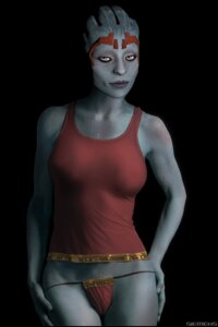 Rating: Questionable Score: 0 Tags: alien alien_humanoid asari big_breasts bioware black_background blue_body blue_eyes blue_skin breasts camel_toe clothed clothing e621 electronic_arts female hands_on_hips humanoid mass_effect mature_female mature_humanoid not_furry panties samara shirt siemens simple_background solo tank_top topwear underwear User: bunchy7s
