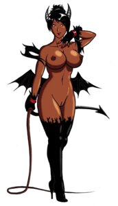 Rating: Explicit Score: 0 Tags: 1girls big_breasts boots breasts dark_hair dark_skin devil_tail dominatrix female horns large_breasts latex looking_at_viewer pussy red_eyes rule34 simple_background solo tail whip wings User: bunchy7s