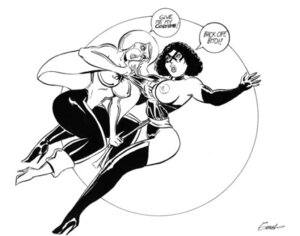 Rating: Explicit Score: 0 Tags: 2girls avengers captain_marvel carol_danvers clothing_swap cosplay female female_only human human_only identity_theft joe_gravel marvel marvel_comics monica_rambeau monochrome ms._marvel ms._marvel_(carol_danvers) ms._marvel_(carol_danvers)_(cosplay) outfit_swap photon_(cosplay) photon_(marvel) rule34 User: bunchy7s