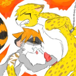 Rating: Explicit Score: 0 Tags: 1:1 2007 anthro anthro_on_anthro bae_bunny_(artist) bdsm bodily_fluids bondage bound cheetah cum dominant dominant_male duo e621 erection felid feline genital_fluids genitals low_res male male/male male_penetrated male_penetrating male_penetrating_male mammal oral penetration penis procyonid raccoon sex submissive submissive_male tail User: bunchy7s