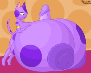 Rating: Explicit Score: 0 Tags: 2013 9-puzzle animal_crossing anthro anthrofied balls big_breasts bob_(animal_crossing) bracelet breasts domestic_cat e621 erection felid feline felis genitals gynomorph huge_breasts humanoid_genitalia humanoid_penis hyper hyper_breasts intersex jewelry mammal nintendo nipples nude penis purple_body purple_nipples solo User: bunchy7s