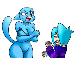 Rating: Explicit Score: 0 Tags: 2011 aintsmart angry anthro big_breasts breasts cartoon_network clothed clothing domestic_cat duo e621 felid feline felis female genitals human male mammal mature_anthro mature_female nicole_watterson notebook nude simple_background tail the_amazing_world_of_gumball vulva white_background User: bunchy7s