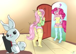 Rating: Explicit Score: 0 Tags: 2013 angel_(mlp) anthro anthrofied blue_eyes blush cutie_mark e621 earth_pony equid equine feathered_wings feathers female fluttershy_(mlp) friendship_is_magic fur group hair hasbro hi_res horse lagomorph leporid mammal my_little_pony mythological_creature mythological_equine mythology pegasus pink_body pink_fur pink_hair pinkie_pie_(mlp) pixelstarpony pony rabbit sex_toy vibrator white_body white_fur wings yellow_body yellow_feathers yellow_fur User: bunchy7s