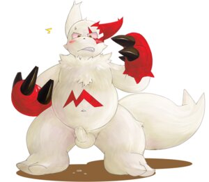 Rating: Explicit Score: 0 Tags: bodily_fluids claws e621 erection fur generation_3_pokemon genital_fluids genitals looking_down male markings nintendo penis pokemon pokemon_(species) precum red_markings simple_background solo tail unknown_artist white_background white_body white_fur zangoose User: bunchy7s