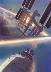 Rating: Safe Score: 0 Tags: ambiguous_gender antennae_(anatomy) displacement domestic_cat e621 felid feline felis feral floating impalement light mammal orbit oswaldo planet solar_panel solo space space_station star sunlight tail what User: bunchy7s