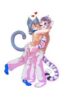 Rating: Questionable Score: 0 Tags: absurd_res animal_humanoid ayakitty blue_eyes blush cat_humanoid clothing cybertyger_(old) domestic_cat duo e621 eyewear felid felid_humanoid feline feline_humanoid felis female fingering fondling footwear glasses grope heart_symbol hi_res humanoid incest_(lore) legwear licking mammal mammal_humanoid pantherine romantic romantic_couple simple_background socks standing tail tiger tongue tongue_out unknown_artist User: bunchy7s