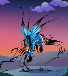 Rating: Safe Score: 0 Tags: blue_body blue_feathers blue_fur demon e621 equid equine feathered_wings feathers female feral flying friendship_is_magic fur hair hasbro hi_res ikacte looking_at_viewer mammal multicolored_hair my_little_pony mythological_creature mythological_equine mythology pegasus rainbow_dash_(mlp) rainbow_hair red_eyes shadow solo wings User: bunchy7s