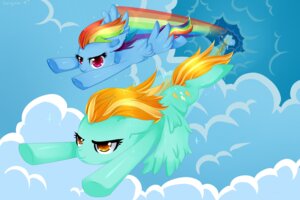 Rating: Safe Score: 0 Tags: 3:2 blue_body blue_feathers blue_fur duo e621 equid equine feathered_wings feathers female feral friendship_is_magic fur hair hasbro hi_res lightning_dust_(mlp) mammal multicolored_hair my_little_pony mythological_creature mythological_equine mythology pegasus rainbow_dash_(mlp) rainbow_hair tail twigileia wings User: bunchy7s