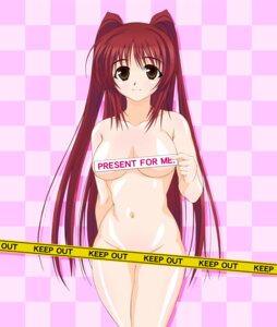 Rating: Questionable Score: 0 Tags: 1girls blush breasts brown_eyes caution_tape face female keep_out kousaka_tamaki large_breasts long_hair nude pointy_chin red_hair rule34 solo to_heart_(series) to_heart_2 yamaguchi_homupe User: bunchy7s