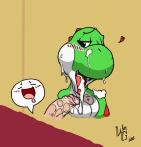 Rating: Explicit Score: 0 Tags: 2013 after_fellatio after_oral after_sex anthro blush bodily_fluids breasts cum cum_in_mouth cum_inside cum_on_face dinosaur disembodied_penis duo e621 female female_focus genital_fluids genitals green_yoshi half-erect heart_symbol humanoid_genitalia humanoid_penis male male/female mario_bros nintendo nipples non-mammal_breasts non-mammal_nipples penis prehistoric_species reptile scalie solo_focus wumpismcgrumpis yoshi User: bunchy7s