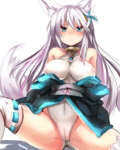 Rating: Questionable Score: 0 Tags: 4:5 absurd_res accessory animal_humanoid asian_clothing bare_shoulders blue_eyes blush breasts camel_toe canid canid_humanoid canine canine_humanoid clothed clothing clothing_cord collar e621 east_asian_clothing female fox fox_humanoid front_view grey_hair hair hair_accessory hands_behind_back hi_res humanoid japanese_clothing kanzashi kimono konozawa legwear leotard long_hair mammal mammal_humanoid obi obijime off_shoulder simple_background sitting solo spread_legs spreading string_bow thigh_highs tied_string white_background User: bunchy7s