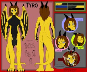 Rating: Explicit Score: 0 Tags: 2011 black_markings black_penis border brown_hair character_name claws color_swatch dragon e621 electricity english_text expressions flaccid genitals hair horn male markings membrane_(anatomy) membranous_wings model_sheet mythological_creature mythological_scalie mythology nude penis red_border ribbed_penis scalie shalone_howard_(sk) solo tail text tyro_thunderdrone wings yellow_body yellow_skin User: bunchy7s