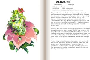 Rating: Questionable Score: 0 Tags: 3:2 alraune big_breasts blush breasts e621 elemental_creature elemental_humanoid english_text european_mythology female flora_fauna hard_translated humanoid kenkou_cross looking_at_viewer monster_girl_(genre) monster_girl_encyclopedia monster_girl_profile mythology not_furry plant plant_humanoid playful solo split_form text third-party_edit translated translation_edit User: bunchy7s