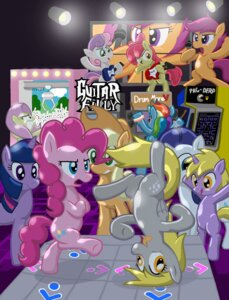 Rating: Safe Score: 0 Tags: apple_bloom_(mlp) applejack_(mlp) arcade arcade_machine avian bandai_namco bemani bird blue_body blue_fur controller crane_(machine) crossover cutie_mark cutie_mark_crusaders_(mlp) dance_dance_revolution dance_pad dancing derpy_hooves_(mlp) detailed_background dinky_hooves_(mlp) drumming_stick e621 earth_pony electronics equid equine feathered_wings feathers female feral fluttershy_(mlp) friendship_is_magic fur game_controller grey_body grey_feathers group gruiform guitar_controller guitar_hero hair hasbro headstand holding_controller holding_game_controller holding_object horn horse konami large_group long_hair mammal microphone multicolored_hair my_little_pony mythological_creature mythological_equine mythology orange_body orange_feathers pac-man_(series) pegasus percussion_mallet pink_body pink_fur pink_hair pinkie_pie_(mlp) playing_music pony purple_hair quadruped rainbow_dash_(mlp) rainbow_hair rarity_(mlp) rhythm_game rhythm_game_controller scootaloo_(mlp) short_hair shutterflye sweetie_belle_(mlp) tail toony twilight_sparkle_(mlp) two_tone_hair unicorn video_game_logo wings young young_feral User: bunchy7s