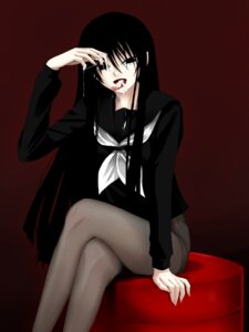 Rating: Explicit Score: 0 Tags: 1girls clothing cum cum_in_mouth cum_on_tongue female hagoromo_gitsune iwasaki_takashi legs nurarihyon_no_mago panties panties_under_pantyhose pantyhose rule34 school_uniform serafuku sitting solo tongue underwear User: bunchy7s