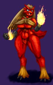 Rating: Questionable Score: 0 Tags: anthro avian big_breasts bird blaziken blonde_hair blue_eyes breasts e621 female fire generation_3_pokemon hair hi_res long_hair navel nintendo non-mammal_breasts nude pokemon pokemon_(species) pubes smile solo thecon under_boob User: bunchy7s