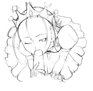 Rating: Explicit Score: 0 Tags: capcom crown cyberbots devilot_de_deathsatan_ix fellatio female ghost-q handjob hat male monochrome oral penis rule34 solo tiara User: bunchy7s