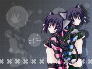 Rating: Questionable Score: 0 Tags: 4:3 animal_humanoid animal_tail black_hair black_x_blue black_x_pink bottomwear breasts cat_humanoid clothed clothing domestic_cat duo e621 felid felid_humanoid feline feline_humanoid felis female hair hoodie humanoid legwear long_sleeves mammal mammal_humanoid midriff naru_nanao ribbons short_hair shorts skimpy stripes thigh_highs topwear under_boob y2k_(graphic_design) User: bunchy7s