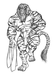 Rating: Explicit Score: 0 Tags: 2010 abs anthro balls biceps biped bodily_fluids claws e621 felid flaccid fur furry_(artist) genitals grin hair holding_object holding_towel hybrid liger lion looking_at_viewer male mammal markings mbeya_tion monochrome muscular muscular_anthro muscular_male nipples nude pantherine pecs penis ponytail pose simple_background sketch smile solo standing stripes sweat tail tiger toe_claws towel vein wet white_background User: bunchy7s