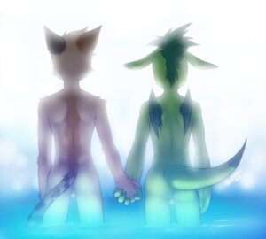 Rating: Explicit Score: 0 Tags: anthro backsack balls brown_body brown_fur butt digital_media_(artwork) domestic_cat duo e621 felid feline felis fur genitals green_body green_scales hand_holding interspecies kim_(powfooo) legs_in_water lime_(unigan) male male/male mammal membrane_(anatomy) membranous_wings nude partially_submerged powfooo rear_view romantic romantic_couple scales scalie standing standing_in_water submerged_legs submerged_tail tail tail_in_water unigan water wings User: bunchy7s
