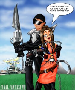 Rating: Safe Score: 0 Tags: bignasty4life dialogue domestic_cat duo e621 english_text felid feline felis female final_fantasy final_fantasy_viii flirting gunblade male mammal melee_weapon parody playful quistis_trepe smile speech_bubble squall_leonhart square_enix sword tail text weapon whip User: bunchy7s