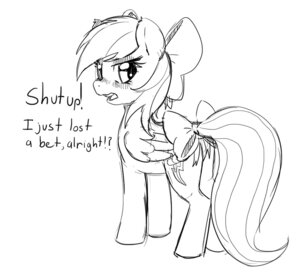 Rating: Safe Score: 0 Tags: 2013 accessory blush bow_(feature) bow_accessory bow_ribbon cutie_mark dialogue e621 english_text equid equine feathered_wings feathers female friendship_is_magic furgonomics hasbro looking_back mammal mewball monochrome my_little_pony mythological_creature mythological_equine mythology pegasus rainbow_dash_(mlp) ribbons simple_background solo tail tail_accessory tail_bow tail_ribbon text tsundere upset white_background wings User: bunchy7s Rating: Safe Score: 0 Tags: 2013 accessory blush bow_(feature) bow_accessory bow_ribbon cutie_mark dialogue e621 english_text equid equine feathered_wings feathers female friendship_is_magic furgonomics hasbro looking_back mammal mewball monochrome my_little_pony mythological_creature mythological_equine mythology pegasus rainbow_dash_(mlp) ribbons simple_background solo tail tail_accessory tail_bow tail_ribbon text tsundere upset white_background wings User: bunchy7s