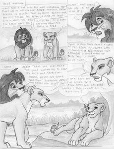 Rating: Safe Score: 0 Tags: 2008 comic dialogue digitigrade e621 english_text felid female feral greyscale kunei leovictor leya lion male mammal monochrome pantherine quadruped tail text User: bunchy7s