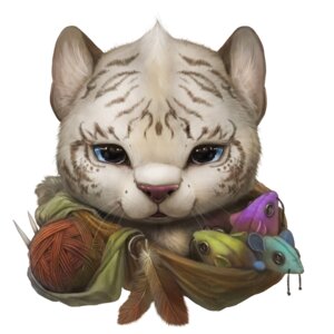 Rating: Safe Score: 0 Tags: 1:1 2012 ambiguous_gender anthro ball_of_yarn e621 eye_reflection feathers felid fur glistening glistening_eyes mammal pantherine reflection silverfox5213 solo stripes tiger toy white_body white_fur yarn User: bunchy7s