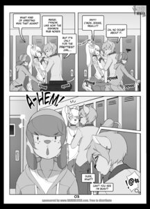 Rating: Safe Score: 0 Tags: anthro beanie black_border border breasts canid canine canis cleavage clothed clothing collarbone comic conditional_dnp dialogue domestic_dog doxy e621 ear_piercing ear_ring english_text facial_piercing felid female femboy freckles freely_redistributable greyscale hardblush hat headgear headwear hi_res hoodie inside jesse_(onta) leopard lion lip_piercing male mammal marty_(onta) monochrome multiple_scenes number page_number pantherine piercing projections_(comic) ring_piercing school snow_leopard student text tokifuji topwear User: bunchy7s