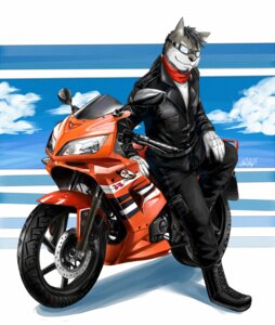 Rating: Safe Score: 0 Tags: 5_fingers anthro beard biker black_hair black_nose boots bottomwear canid canine canis cargo_pants clothed clothing detailed e621 eyewear facial_hair fingers footwear fully_clothed fur gloves goggles grey_body grey_fur hair hand_on_leg handwear hi_res inner_ear_fluff jacket leaning leaning_backward leather leather_clothing leather_jacket leather_topwear looking_aside looking_at_viewer male mammal manly motorcycle pants realistic scott_visnjic scott_visnjic_(artist) shirt shoes short_hair simple_background smile solo sports_bike toony topwear tuft vehicle white_body white_fur wolf User: bunchy7s